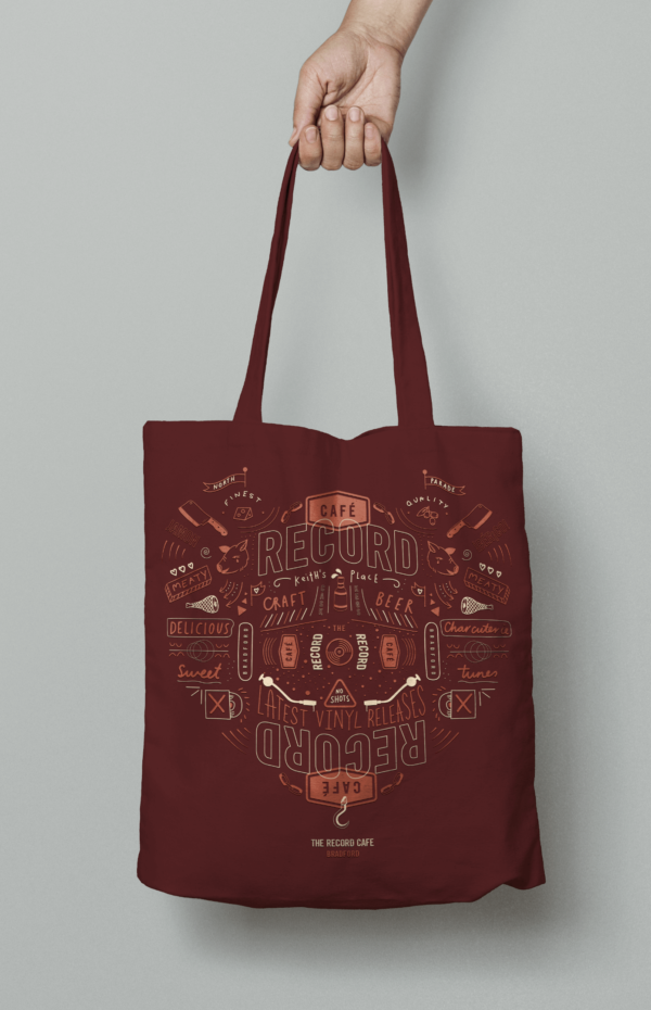 The Record Cafe Tote Bag - RCTOTEBAG