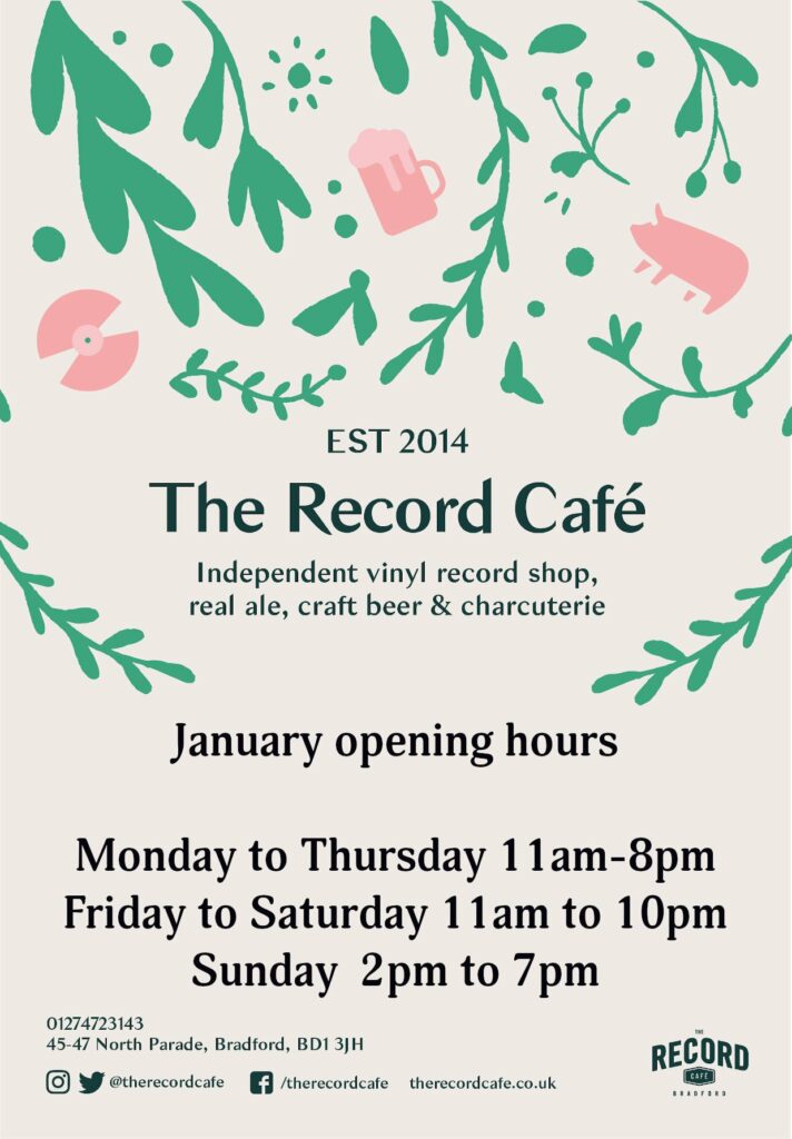 January opening hours -
