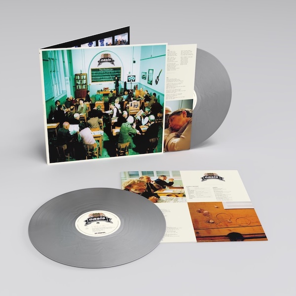The Masterplan (Remastered Edition) Silver Vinyl - Oasis - RKIDLP109C